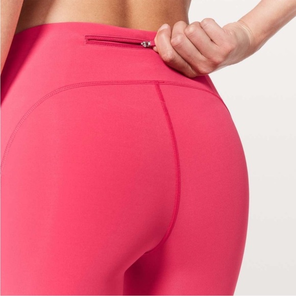 Lululemon • speed up tight full on luxtreme 28” legging fuchsia pink sz 8 - Picture 5 of 14
